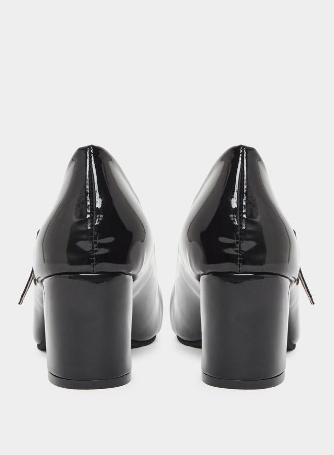 Take Two Women Black Patent Leather Mary Jane Shoes - Image 4